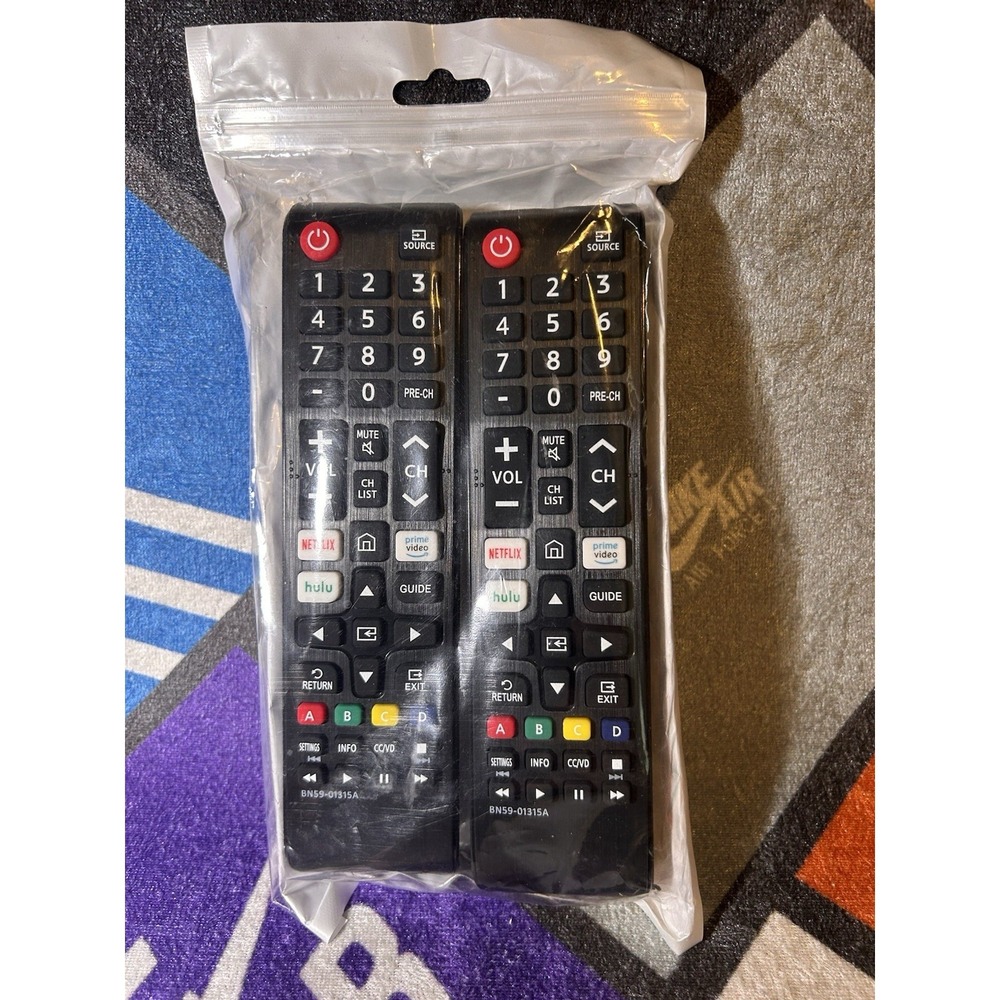 2 Pack Universal Samsung Television Remotes